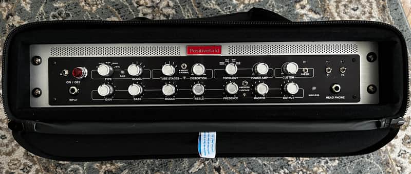 Positive Grid Bias Head Rack + Footswitch image 1