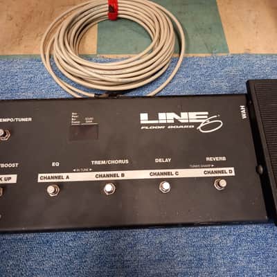 Line 6 Flextone HD 300-Watt Stereo Digital Modeling Guitar Amp Head 1998 - 2000 - Black / Red image 7