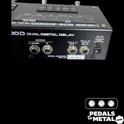 Boss SDE-3000D Dual Digital Delay 2023 - Present - Black X14077 image 7