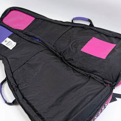 Charlie Ryder Urban Water Resistant Guitar Gigbag Blue & Pink - Be Seen and Travel in Style image 7