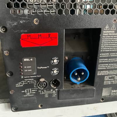 Meyer Sound MSL4 AMPLIFIER image 4