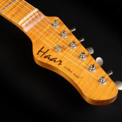 2022 Haar Trad T - Aged Black | Custom Telecaster SH Pickups Kloppmann Amber Relic 3.2kg | CoA Case image 8