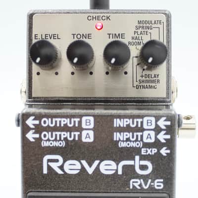 Boss RV-6 Reverb Guitar Effect Pedal image 3