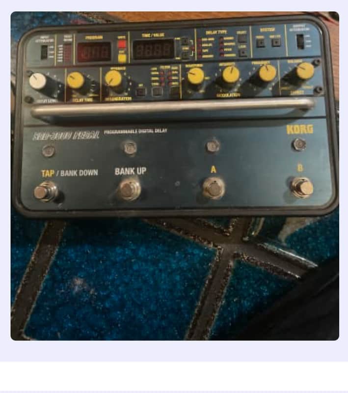 KORG SDD-3000 PEDAL 美品 SDD-3000 PEDAL - Programmable Digital Delay | KORG (USA)