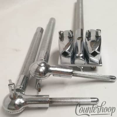 *Sonor Bass Drum Double Tom Post Arm Mounts Holder Phonic/Super Champion Vintage image 7