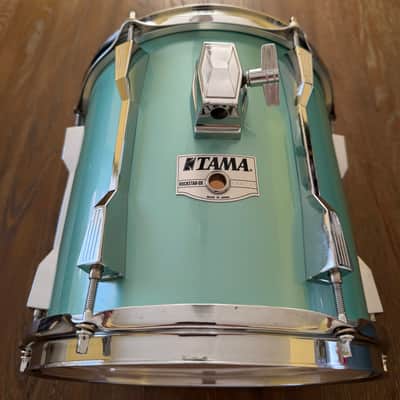 Tama 10" x 10" Rockstar DX Rack Tom Drum Nile Blue Aquarian Japan Free Shipping image 1