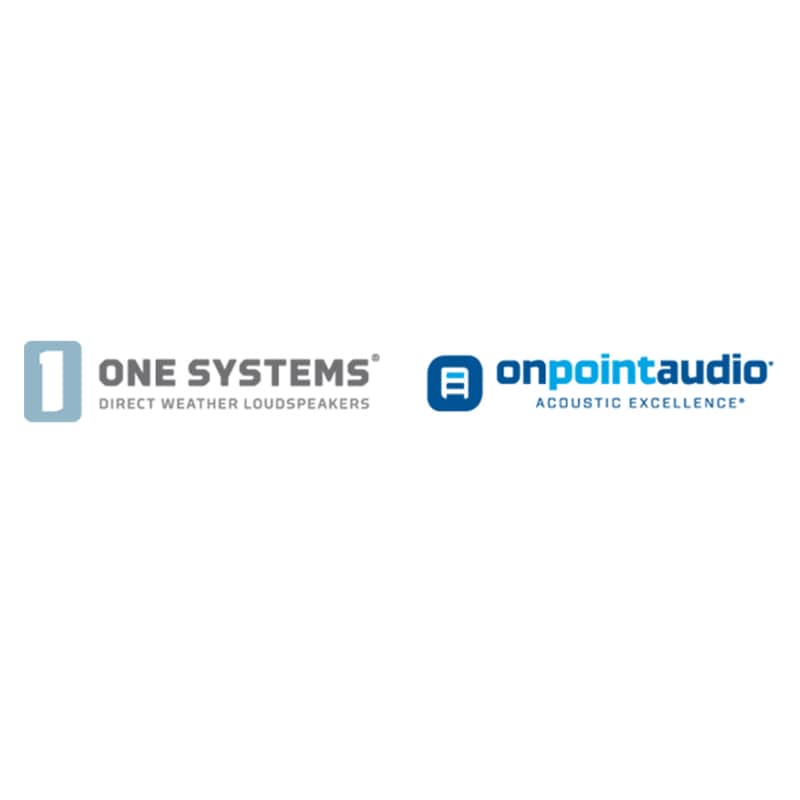 One Systems OPA-8-NP-U U-Bracket for OPA-8-NP Speaker (Black) image 1