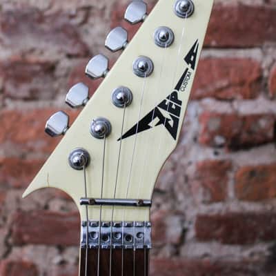 Sick Japan rare ESP ZEP faz-115 The Alfee Artist  1987 White Flying V or RR monster brother image 4