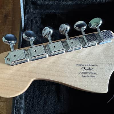 Squier Paranormal Strat-O-Sonic w/Upgrades - Vintage Blonde image 7