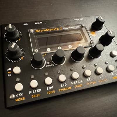Audiothingies Micromonsta 2 2025 - Black image 1