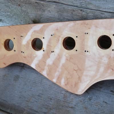 Charvel Bass Neck curly maple San Dimas natural image 4