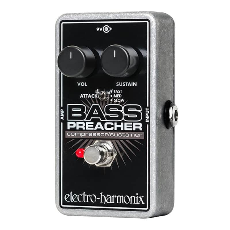 Electro Harmonix - BASS PREACHER - Bass Compressor / Sustainer Pedal image 1