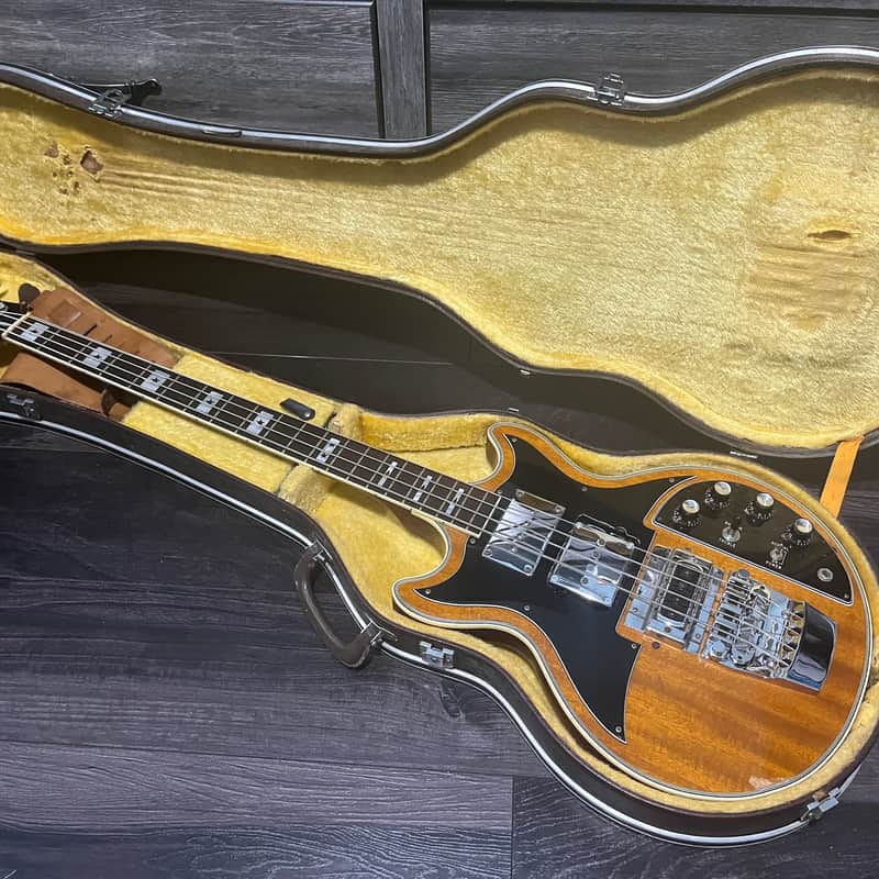 ULTRA RARE- Ibanez 2615B Artist Series Double Cutaway 4-String Bass 1970s - Natural Mahogany