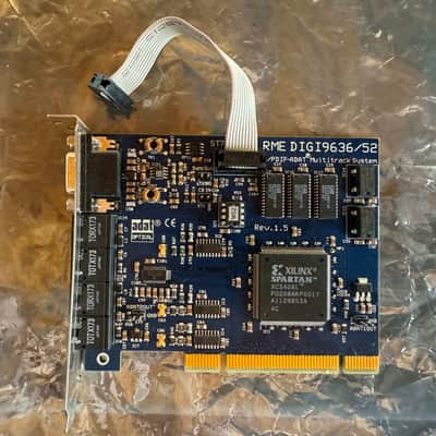 RME DIGI 9636/52 PCI Digital Audio Card with RME DIGI 9652 Expansion Board image 1