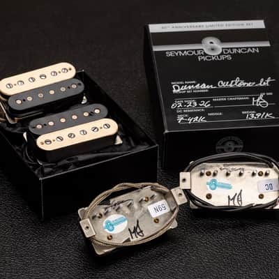 Seymour Duncan SH-5 / SH-1 Custom Humbucker set - Limited Edition 50th Anniversary Custom Shop - zebra image 2