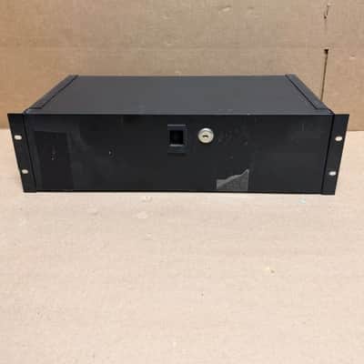 Unbranded 2U Rack Mount Drawer with Locking Key - Heavy-Duty Steel Studio Drive image 1