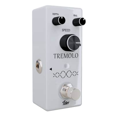ISET Guitar Tremolo Effect Pedal of Classic Trelicopter Effects Tremolo Pedals for Electric Guitar Effect True Bypass image 1