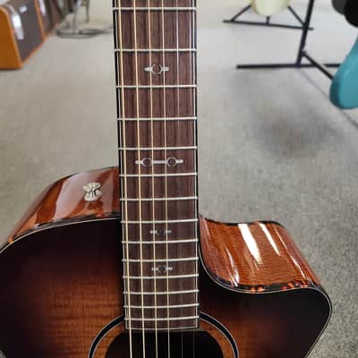 Used Fender FA-345CE Auditorium Acoustic-Electric Guitar - 3-Color Tea Burst image 9