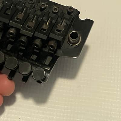 1990's Korean Ibanez RG Series LO-TRS II Black Floyd Rose Tremolo Bridge Vibrato image 11