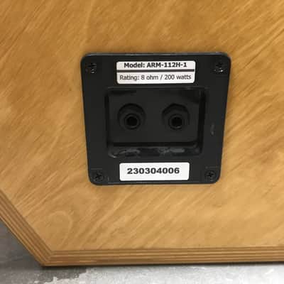 Used CGM 2 Passive Floor Monitors Pair of Speakers 200 watts Wood Outside Cover Set of 2 ARM-112H-1 Link Outputs image 8