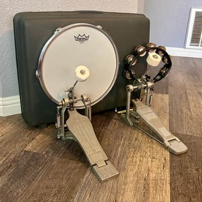 “GREY GOOSE” busker style suitcase drum by Vintage Suitcase Kick Drums image 2