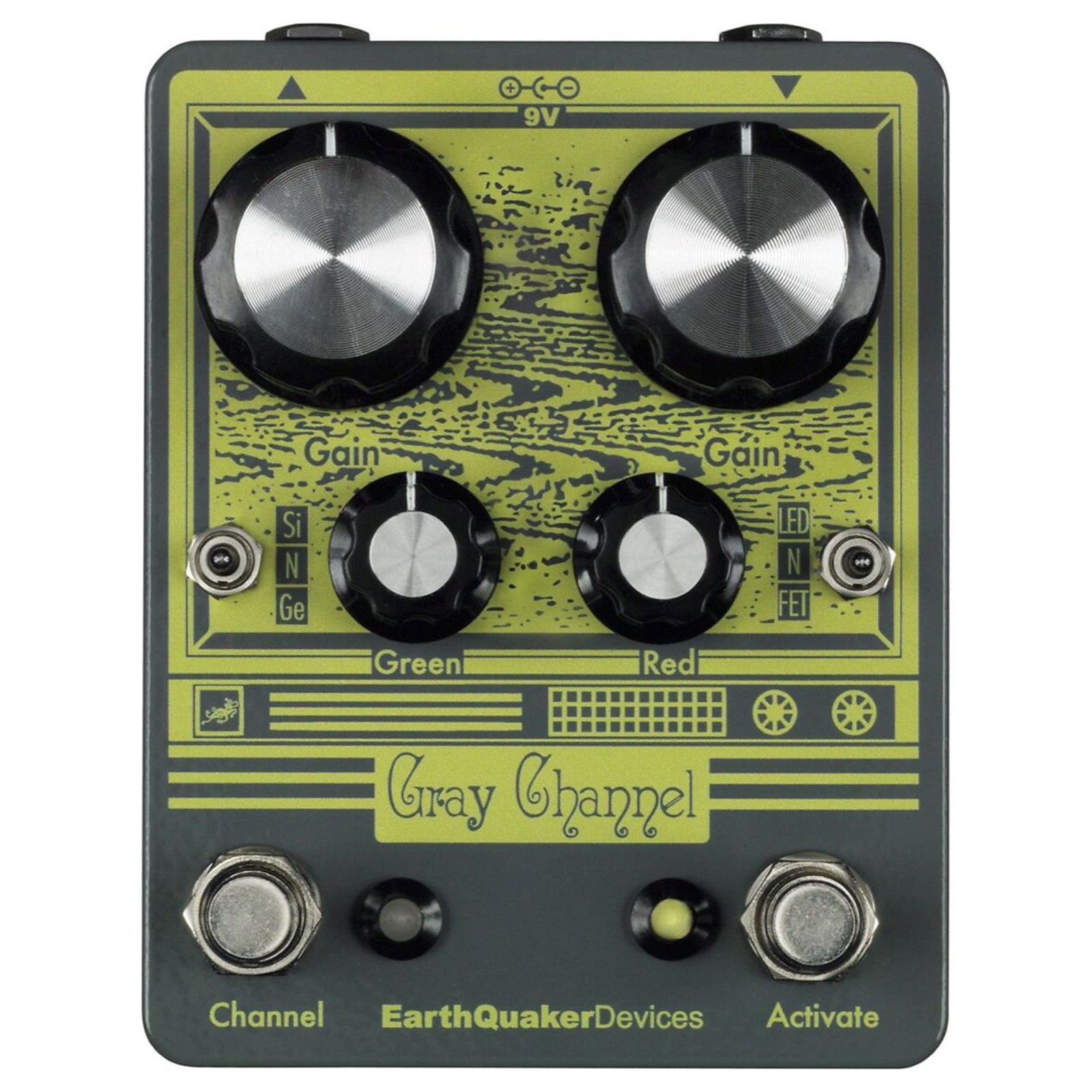 EarthQuaker Devices Gray Channel Dynamic Dirt Doubler | Reverb