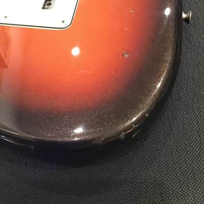 Fender STRATOCASTER MIM COPPER BURST 2010 - COPPER BURST image 6