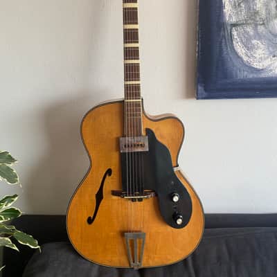 Hopf Hollow body Jazz + Hardcase 1959 imagen 3