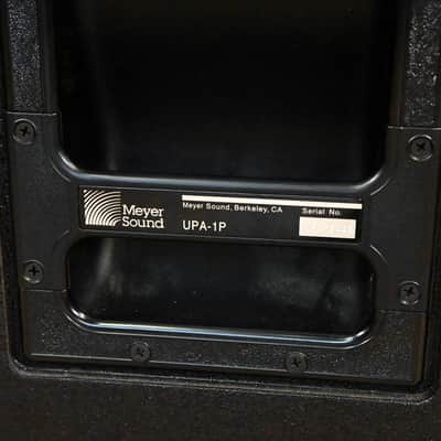 Meyer Sound UPA-1P Compact Wide Coverage Loudspeaker (PAIR) CG01MN6 image 11
