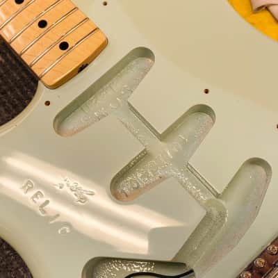 Fender Custom Shop 【USED】 1969 Stratocaster NOS ~Sonic Blue~ Left-Hand [3.55kg] [2009年]  [GTK017] image 9