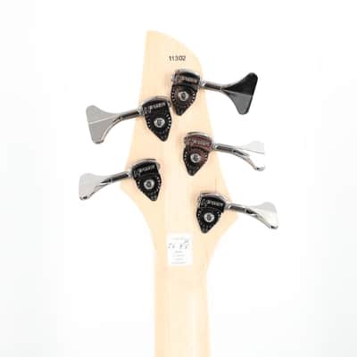 Dingwall Left-Handed Combustion 3X 5-String Multi-Scale Bass - 3-Pickup Quilt Top Vintageburst w/Maple Fretboard image 7