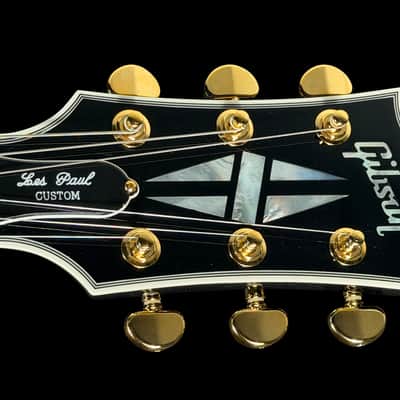 2026 Gibson Les Paul Custom 25-1/2" Long Scale Custom Shop Gloss ~ Ebony image 12