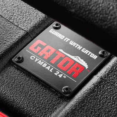Gator Grooves Hard-Shell Cymbal Case 24" w/Wheels image 11
