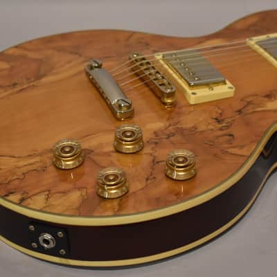 c. 1970s Giannini GIL-260 Lawsuit LP Copy Natural Finish MIJ image 7
