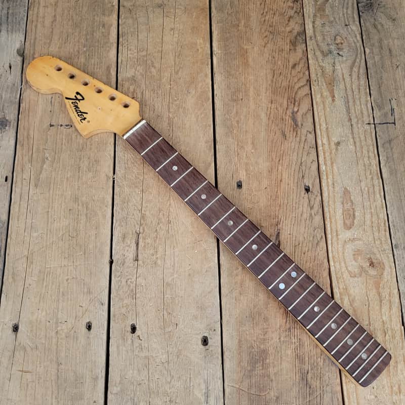 Fender Mustang Neck Lefty Left Handed 1968 | Reverb