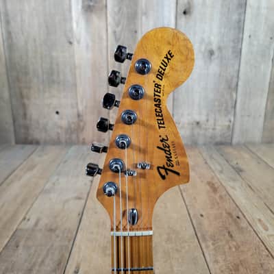 Fender Telecaster Deluxe 1977 Sunburst w/ Hang Tags - Sunburst image 5