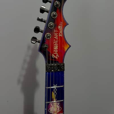 Lionheart Guitars Eximia Custom 6-String "Galaxy" | Built-in LED System | Edge Tremolo | w/ Hard Case & COA image 4
