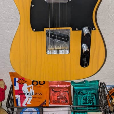 Fender Special Edition FSR Deluxe Ash Telecaster 2015 Butterscotch Blonde image 3