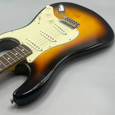 Warmoth S-Type - Three Tone Sunburst - Lightly Aged Nitro finish image 1