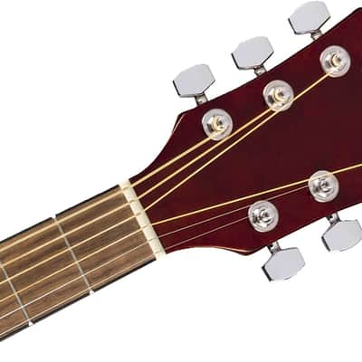 Fender FA-125 Dreadnought Acoustic Guitar - Natural image 6