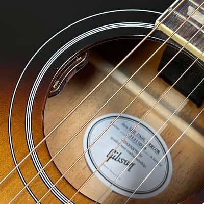 2025 Gibson Les Paul Parlor Acoustic-Electric Guitar Vintage Sunburst image 6