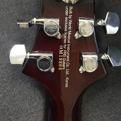 Paul Reed Smith SE Custom 24 Tobacco Burst Tiger Stripe (Jerry Garcia Mods) image 5