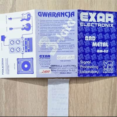 Exar BM-02 Bad Metal 1997 - black image 12