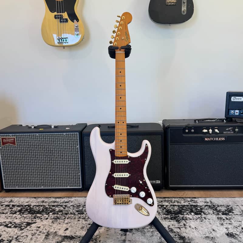 Squier Classic Vibe '50s Stratocaster 2024 - Present - White Blonde with Gold Hardware image 1