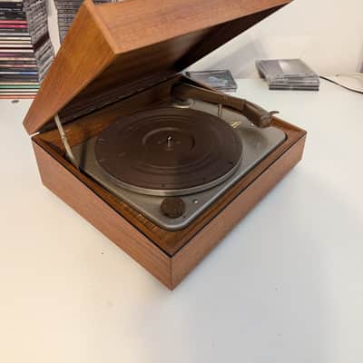Vintage ELAC Miraphon 210 Turntable - Scandinavian Style / Mid-Century Teak image 6