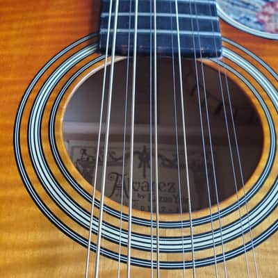 Alvarez Yairi DY87-12VS 12 string acoustic electric guitar - DY Flamed Vintage Sunburst image 9
