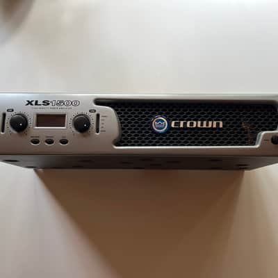 Crown XLS 1500 2-Channel High Density Power Amplifier 2010s - Silver image 3