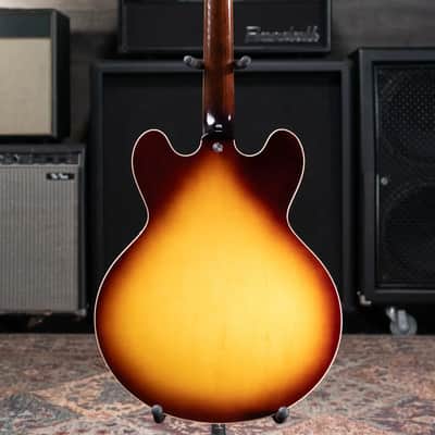 Gibson ES-335 50s Electric Guitar - Vintage Tobacco Burst with Hardshell Case image 8