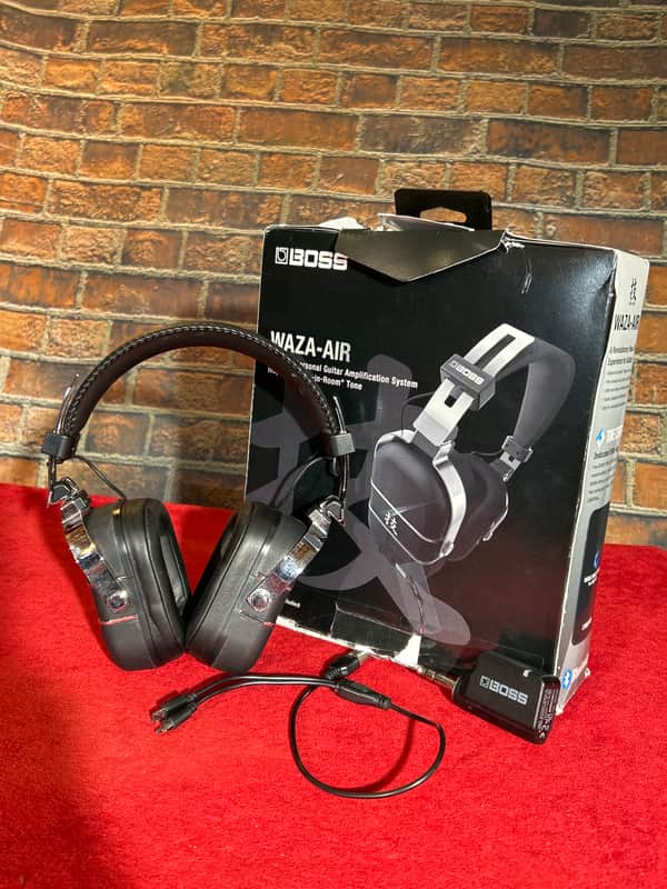 Boss WAZA-AIR Wireless Guitar Headphone Amp 2018 - Present - Black image 1