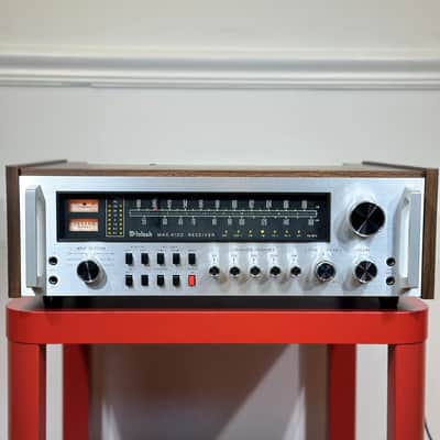 McIntosh MAC 4100 - Stereo Solid State Receiver 1978 - 1985 - Silver image 2